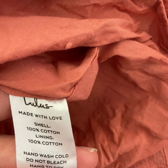 Lulus sunshine rose swish dot tiered cotton maxi dress - Picture 14 of 14